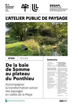JOURNAL DE L'ATELIER PUBLIC DE PAYSAGE n°20