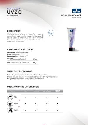 Tds Halley UV20 ES