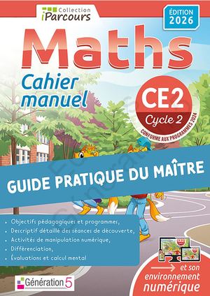 Extrait du Guide pratique du Maître - iParcours Maths CE2 (éd. 2026)