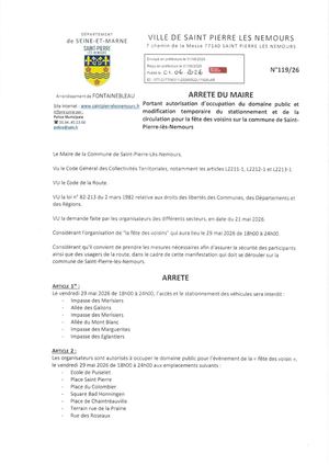 119 26 Circulation Fête Des Voisins