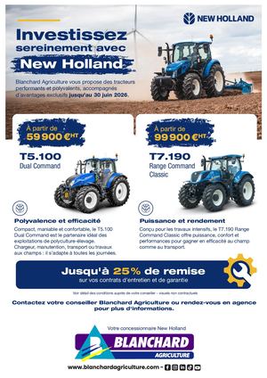 OPERATION TRACTEURS NEW HOLLAND 2026