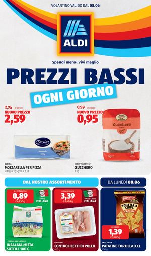 Aldi Offerte Da Lunedi 8 Giugno
