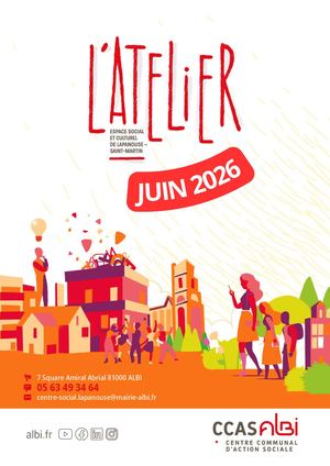 L'Atelier Espace culturel et social de Lapanouse Saint Martin - juin 2026