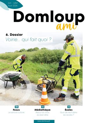 Domloup Ami Juin Juillet Aout 2026