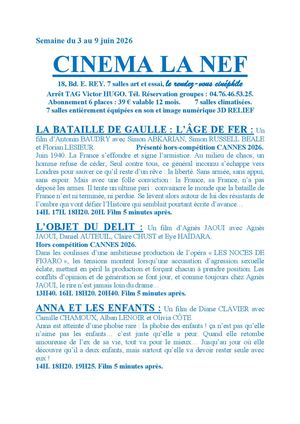 Programme La Nef Grenoble0306