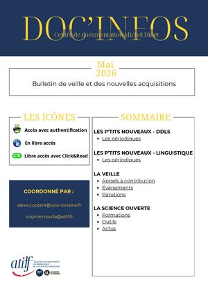 Doc'infos Mai 2026