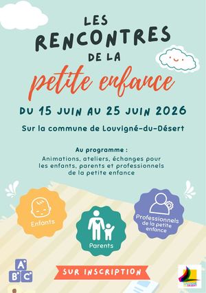 Programme Les rencontres de la Petite Enfance