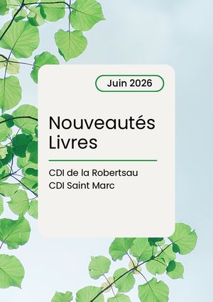 Nouveautés Livres Juin2026