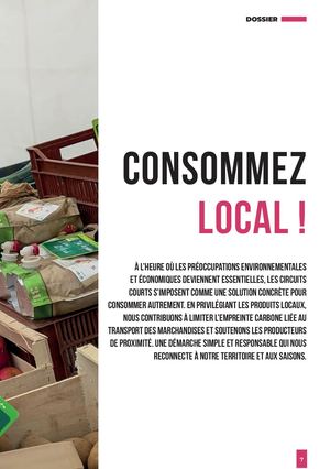 Dossier : Consommez local !