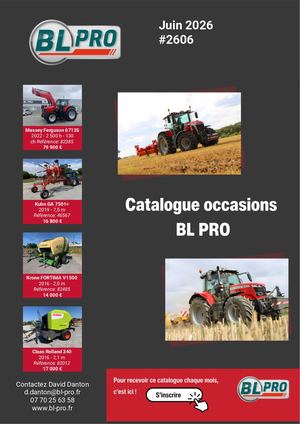 Catalogue occasions BL PRO