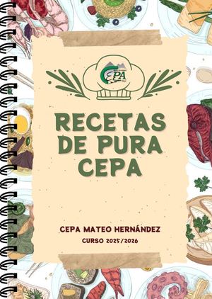 Proyecto Recetas De Pura Cepa