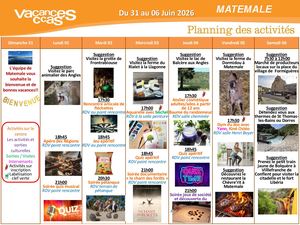 Semaine 23 Du 31 05 Au 06 07