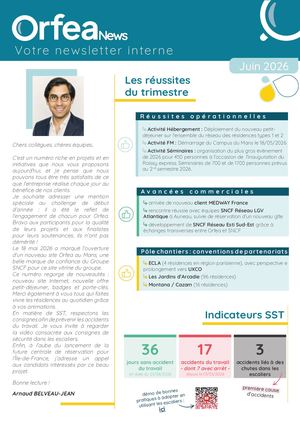 News Orfea Juin 2026