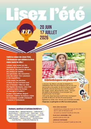 Lisez l'été 2026 : le programme !