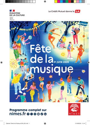 Le programme de la Fête De La Musique 2026
