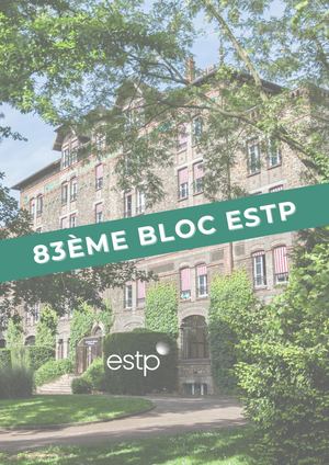 83e Bloc Estp Cachan