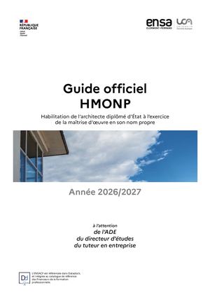 Guide Hmonp 2026 27