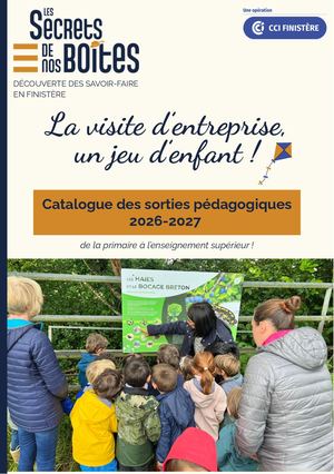 Catalogue des sorties pédagogiques 2026-2027