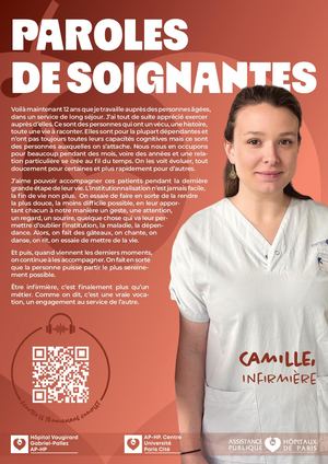 Panneau Paroles De Soignantes Camille