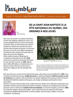 Journal Le Rassembleur Juin 2026