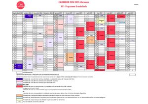 Calendrier Alternance M1 - Rentrée 2024