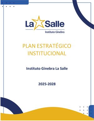 Anexo 05 Plan Estratégico 2025 2028