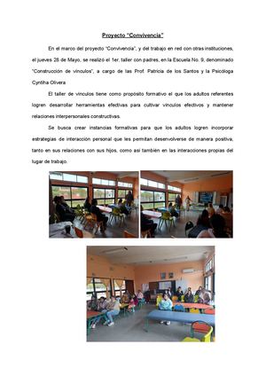 Proyecto “Convivencia” (1)