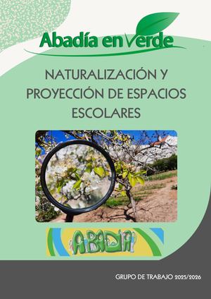 Guía Naturalización Y Proyección De Espacios Escolares
