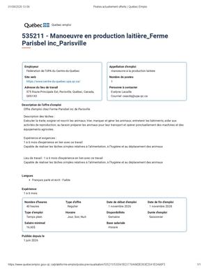 Ferme Parisbel De Parisville 535211