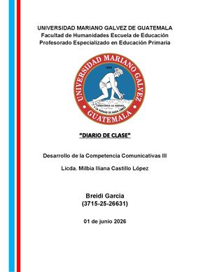 Diario De Clases Breidi García