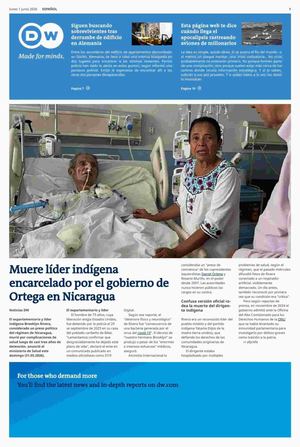 2026 06 01 Diario Deutsche Welle De