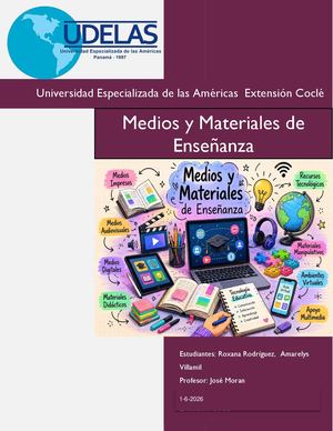 Medios Y Materiales De Aprendizaje Roxana Y Amarelys