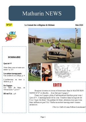 Mathurin News N°27