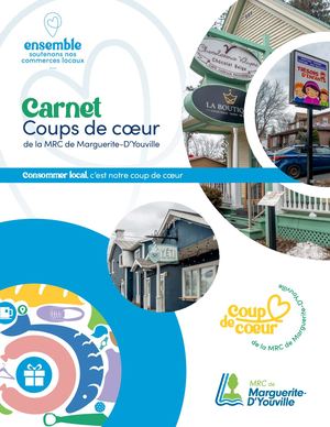 Carnet des coups de cœur de la MRC de Marguerite-D'Youville