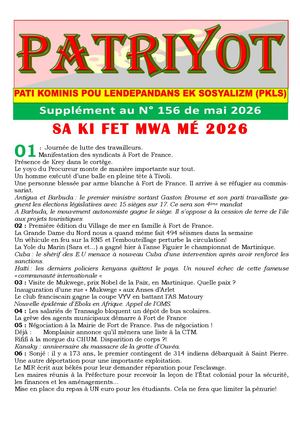 Supplement De Patriyot De Mai 2026