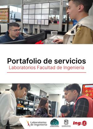 Portafolio Servicio Labs Facultad de Ingeniería