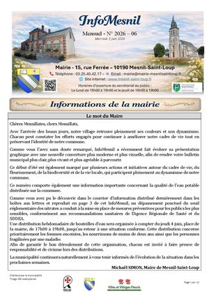 Infomesnil Du 03 06 2026