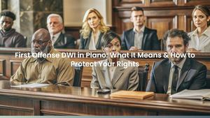 First Offense DWI in Plano: What It Means & How to Protect Your Rights