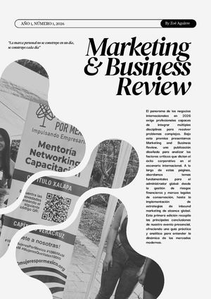 Marketing & Business Review