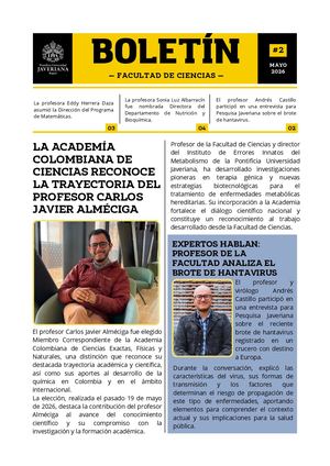 Boletín Mayo 2026