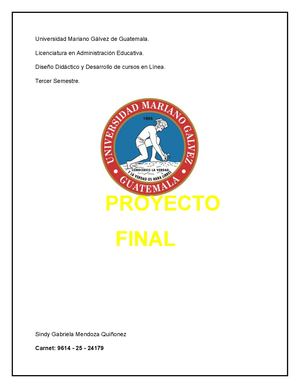 Proyecto Final Liderazgo Educativo