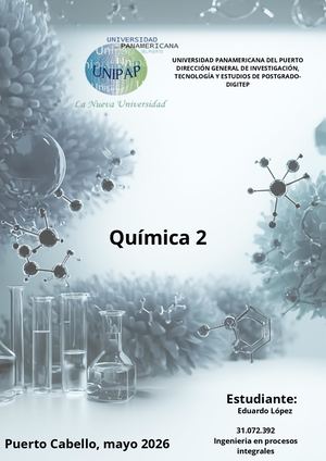 Química ll tarea 3