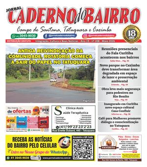 Caderno Do Bairro - Campo De Santana - Ed. 208 - Maio 2026