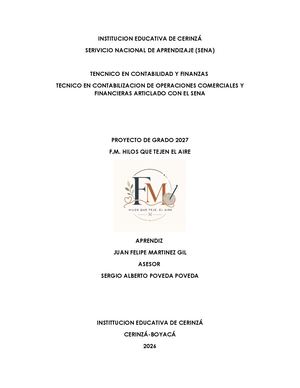 Proyecto De Grado