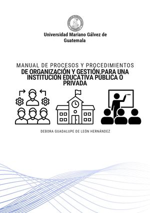 Proyecto Final Organización Y Gestión De La Empresa Educativa