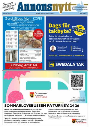 Annonsnytt V23 2026