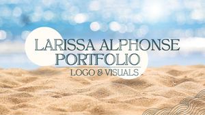 Larissa Alphonse: Portfolio Logo & Visuals
