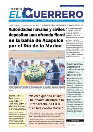 Martes 2 de junio del 2026