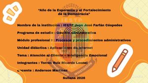1043594622 Atencion Al Cliente E Inteligencia Emocional