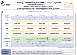 2026 Marymount Full Day 8 13